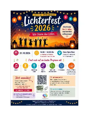 Flyer zur Veranstaltung Lichterfest